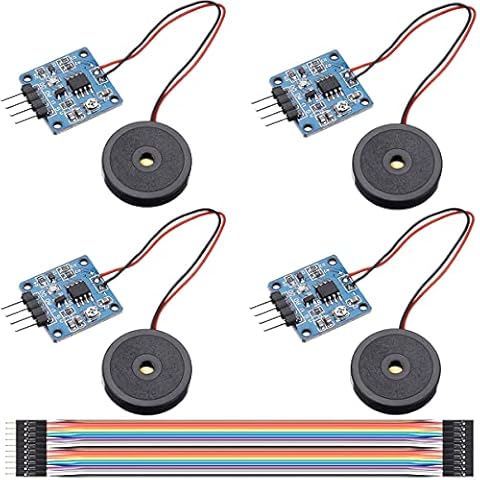 Youmile Sensor de Vibración Piezoeléctrico Ajustable con Cable para Arduino DIY Cover