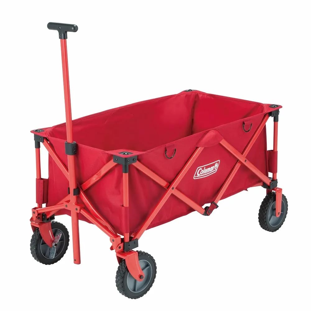 Coleman(コールマン) キャリーカート アウトドアワゴン 耐荷重約100kg ストッパー付 コンパクト収納商品画像