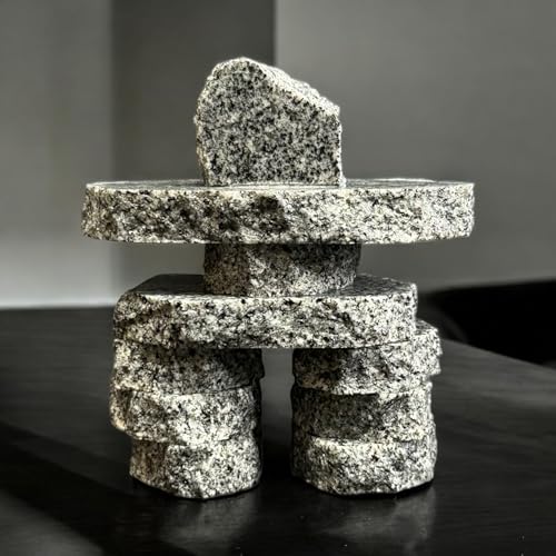 Image of 3.5 inch Gray Granite Inukshuk