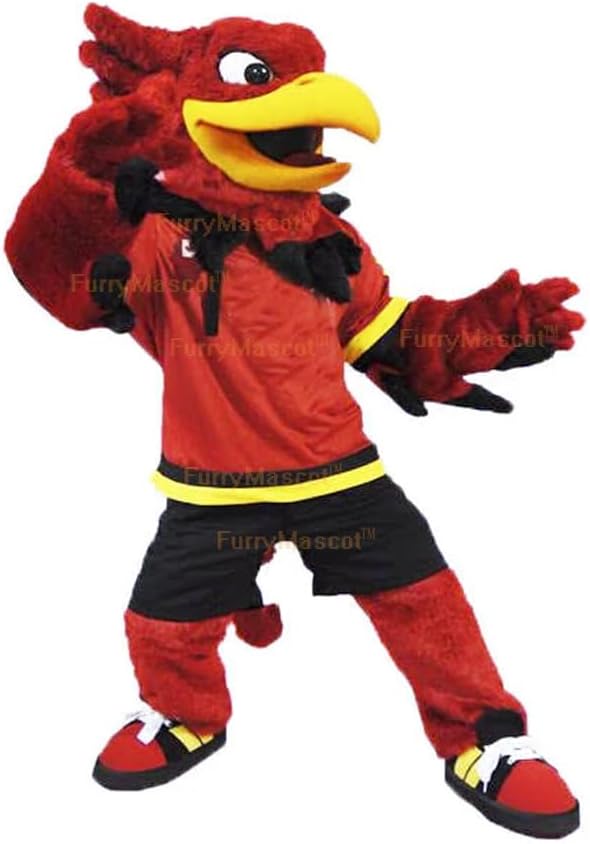Premium Sports Gryphon Griffin Mascot Costume Party Spirit Birds Eagle Lion Costumes & Cool Fan