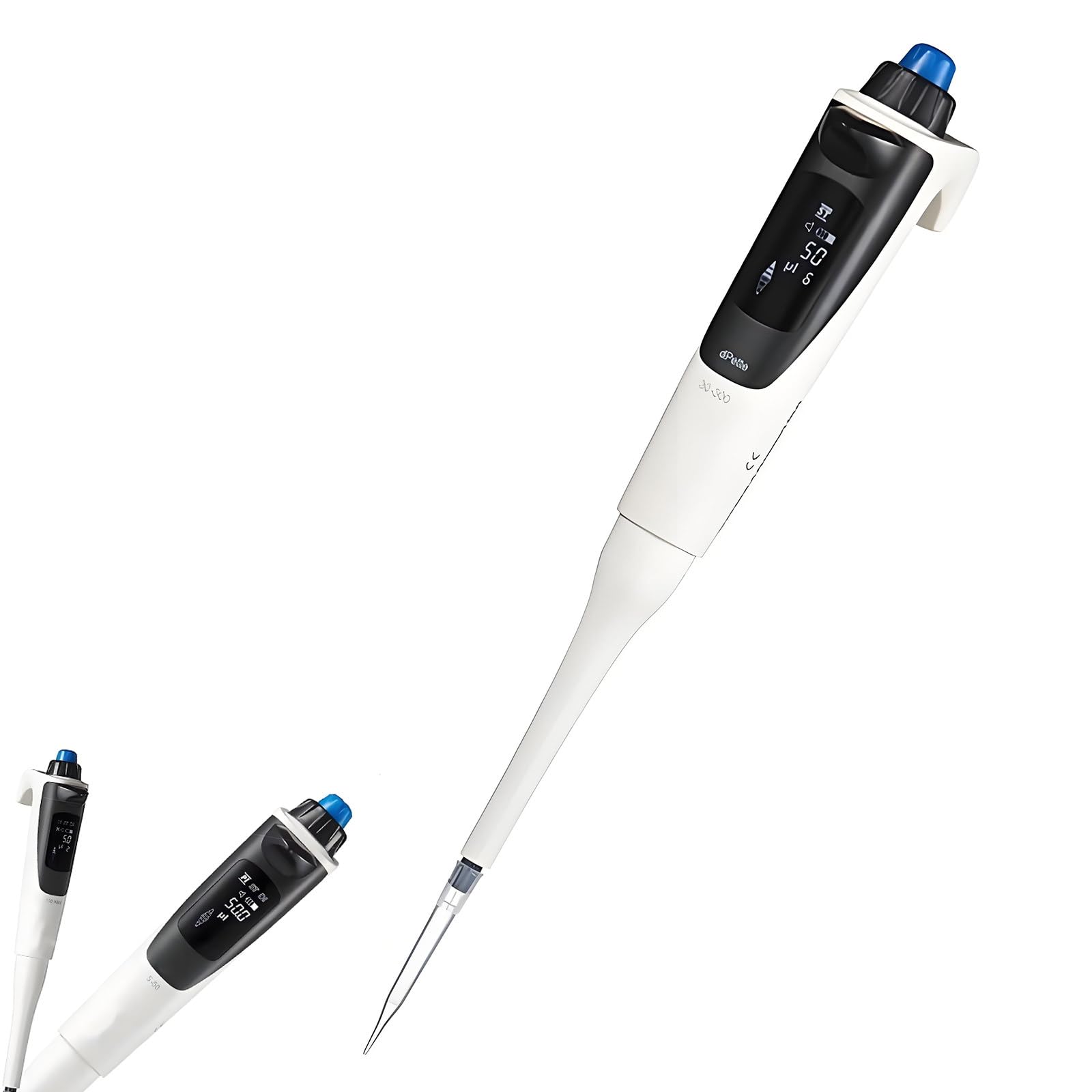 Cyfrowa Elektroniczna Pipeta,Samokalibrująca,Jednokanałowa Mikropipeta,Ergonomiczny Uchwyt,Wielofunkcyjna Do Rozcieńczania I Mieszania,Do Użytku Domowego I Szkolnego 5to50ul