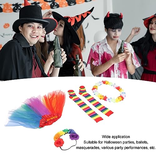 Conjunto de Fantasia de Halloween, Tamanho Livre, Excelente Elasticidade, Ampla Aplicação, Conjunto
