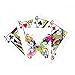 Buntes Schmetterling mit Blumenmuster Graffiti Poker Spielen Magie Karte Fun Brettspiel
