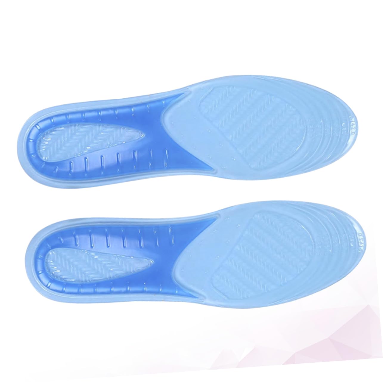 3 Paare Sport-einlegesohle Atmungsaktive Einlegesohlen Schuheinlagen Basketball-einlegesohlen Fuß Schuheinlegesohle Für Trainingsschuhe Blue Jp Samt Healeved