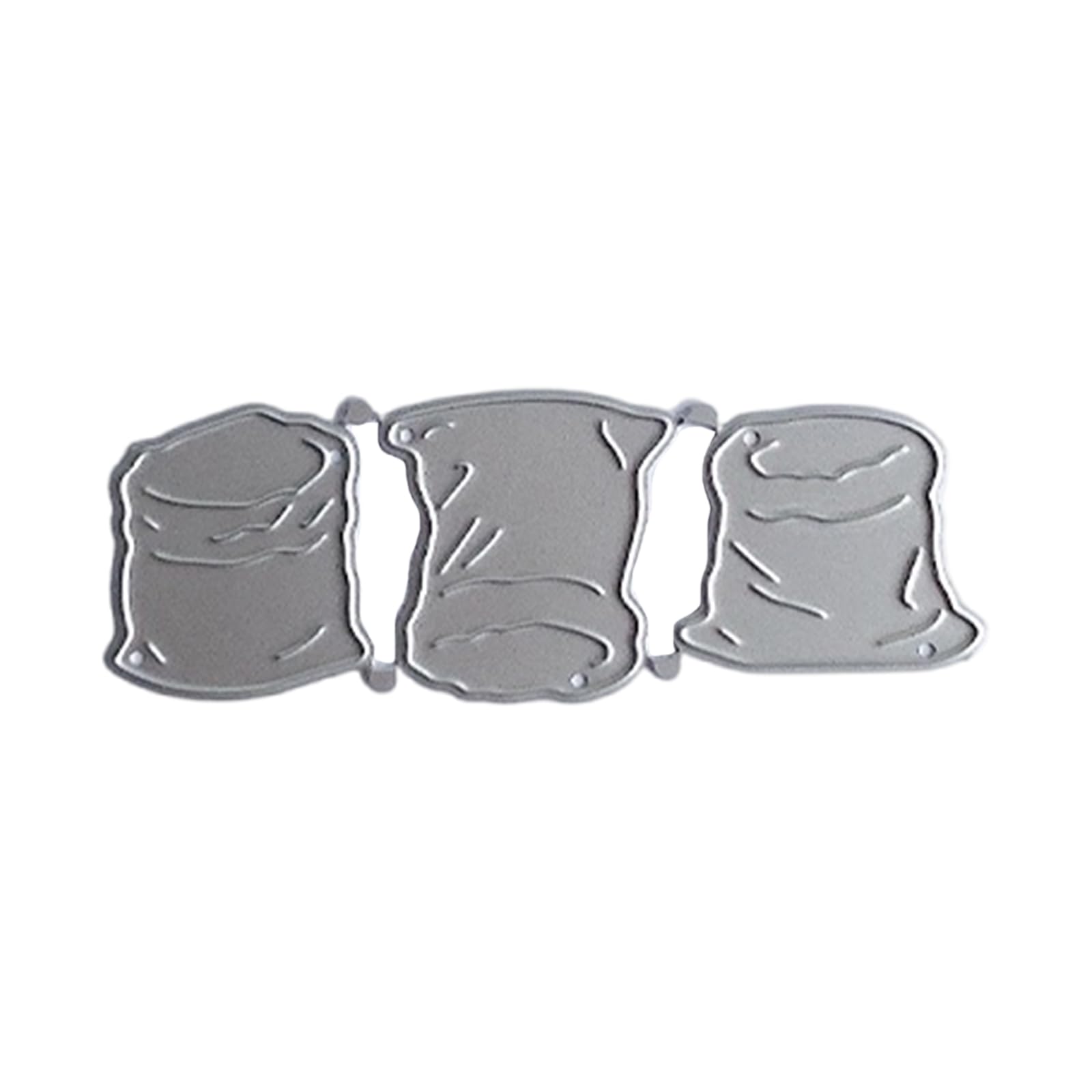Tsophreniq Flour Bag Cutting Dies Embossing Stencils Cut Stencils Metal Die for Scrapbooking Card Scrapbook Decoration Flour Bag Die