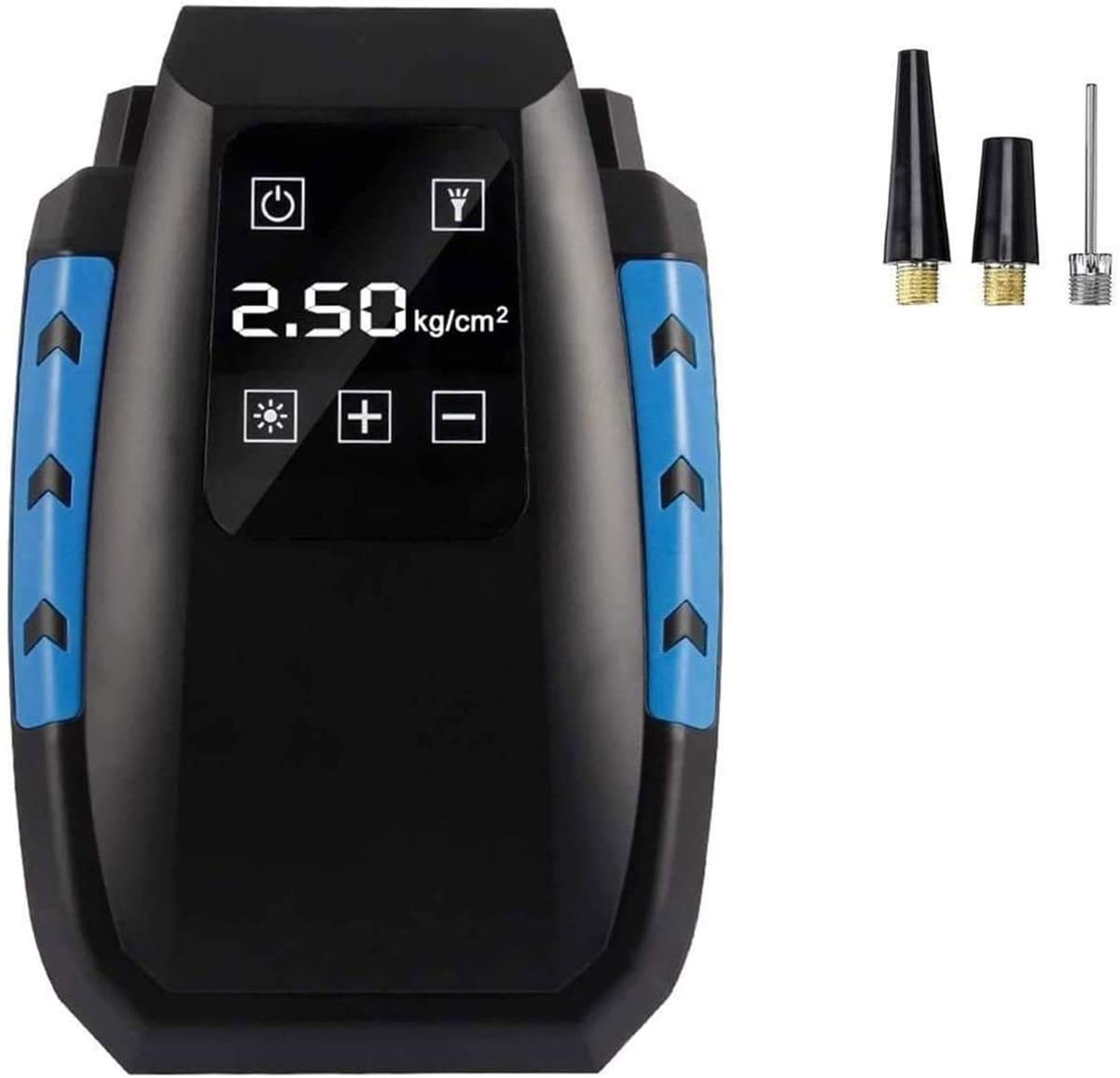 Inflador de neumáticos de compresor de Aire, Bomba de Aire Auto Touchscreen de 150PSI DC 12V para neumáticos de automóviles, Bicicletas y Otros inflables, compresor de Aire portátil con luz LED