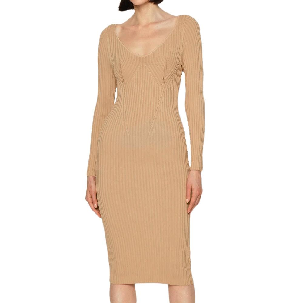 Guess Essential Long Sleeve Adele Sweater Dress Vestito Donna