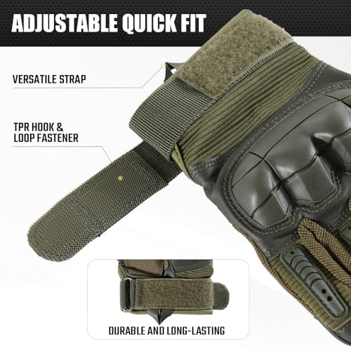 Image of WTACTFUL Tactical Gloves Men Women, Touchscreen Impact Resistant