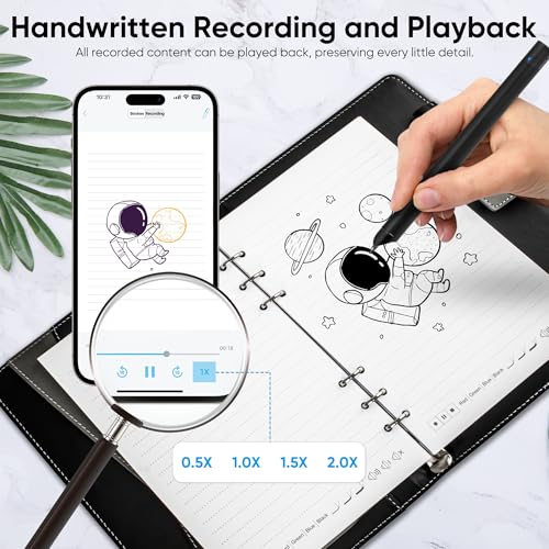 Smart-Pen-Notebook-Set-Digital-Pen-Real-time-Synchronization-Digitization-for-Storing-and-Sharing-Notes-Smart-Pen-Suitable-for-Learning-Office-Note-and-Drawing-Compatible-with-Android-and-iOS