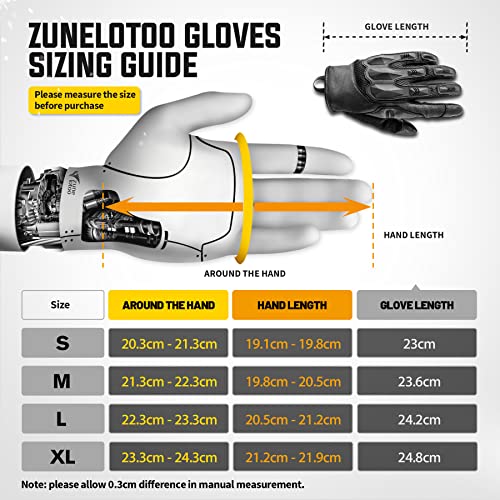 Zune Lotoo Tactical Gloves For Men, Touch Capable Paintball Gloves Tpr Impact Protection Full Finger Shooting Airsoft Gloves For Motorcycle Riding Range Hiking Work Cosplay Black(Medium) #TOP1