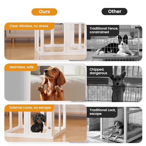 Save on a Transparent Acrylic Pet Playpen with Code TXVZQZ64 - Image 5