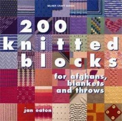 200 Knitted Blocks : Eaton, Jan: Amazon.com.au: Books