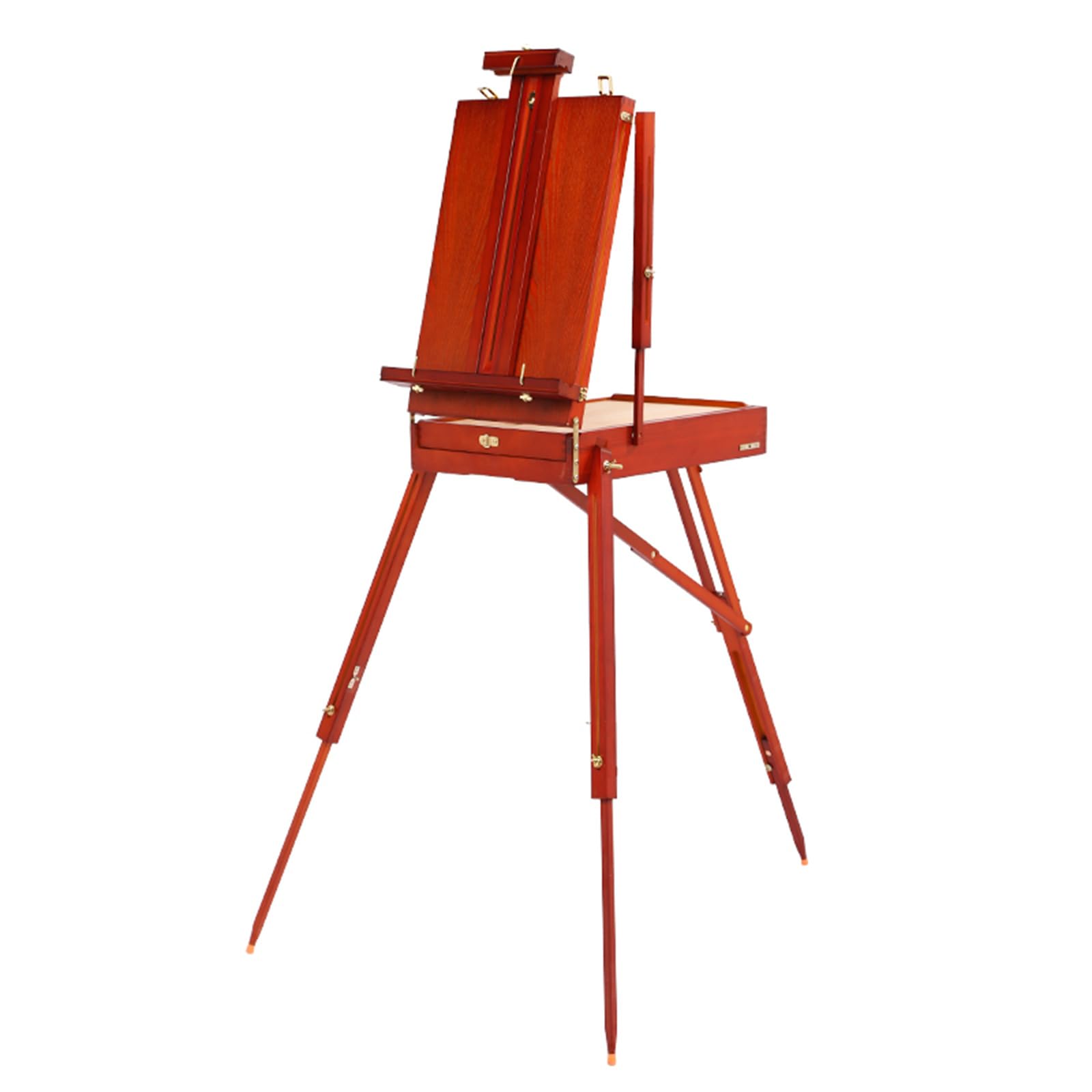 ASerZenith Easel Stand For Display, Portable Folding Easel, Height Adjustable Wooden A-Frame Easel, 190Cm Tall Floor Easel For Indo,C-40 * 57Cm