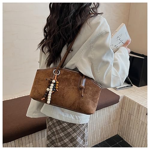 Bolso Faux Suede para mujer, grande y suave miniatura 7