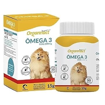 Suplemento Ômega 3 Dog Blister Organnact - 500mg