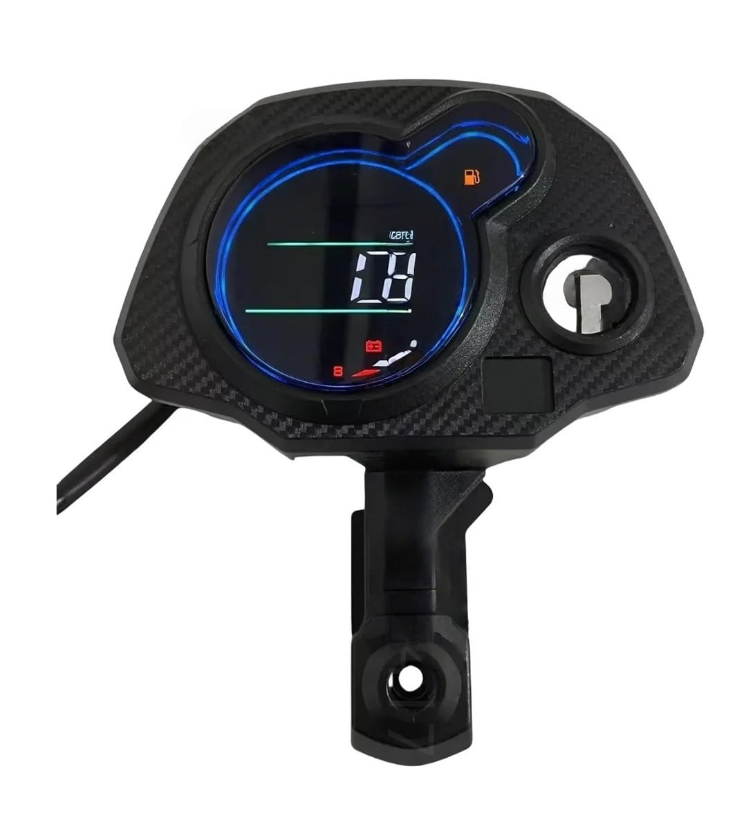 Contachilometri universale Tachimetro digitale per motocicletta per Italika Bit150, pannello, contachilometri, tachimetro, indicatore di livello