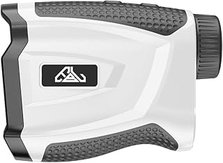 Golf rangefinder with Slope, 300 Pro Range Finder Golf, 6X Magnification Clear View 5-1000 Yards Laser Golf Range Finders, Ambient Display and Flag Lock with Pulse Vibration