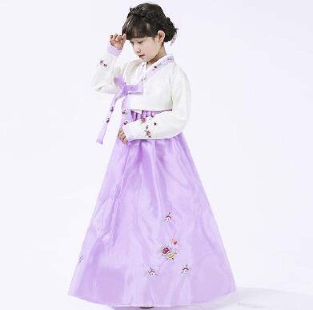 Korean Hanbok Girl Cute Traditional Performance Costumes Sweet Hanbok Palace Korea Oriantal Dance Party Costume Shoot Clothing ZZBiao (Color : E, Size : M)