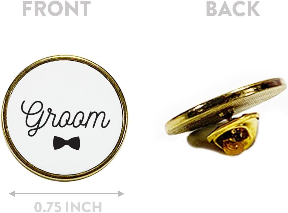 Andaz Press Wedding Lapel Pins Collection