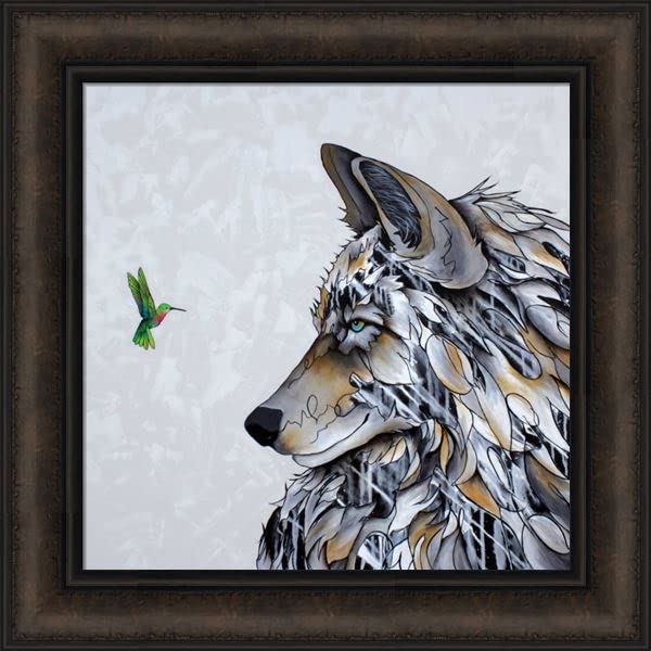 絵画　Pines Talk Amazon.com: Nankasuanka by Micqaela Jones 18x18 Native