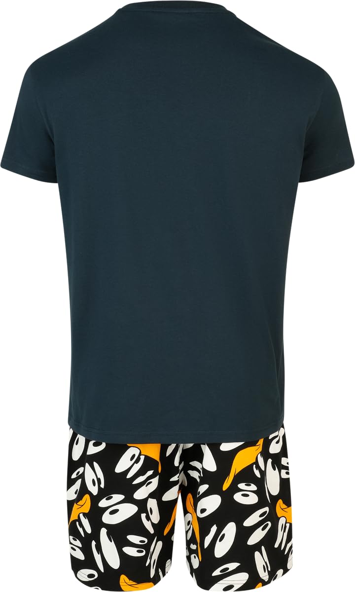 LOONEY TUNES Insane Duffy Duck Homme Pyjama Multicolore Regular/Coupe Standard Regular