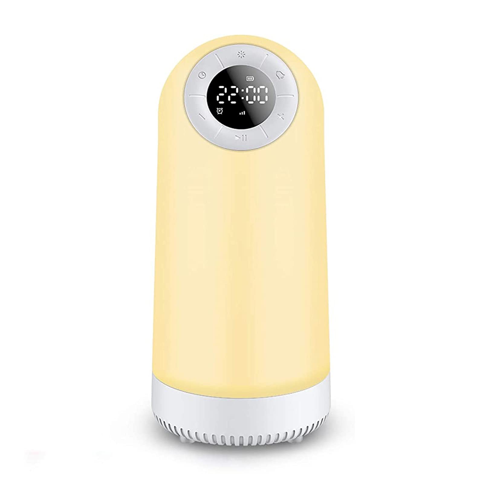 Touch Control Wake Up Lights Sveglia, Luce Notturna RGB, Altoparlante Bluetooth Senza Fili, Subwoofer Portatile, con Scheda/FM/AUX