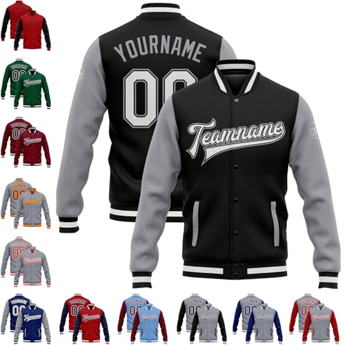 Custom Vintage Mens Fashion Varsity Jackets, Baseball Letterman Bomber Coat, Full-Snap Baseball Jackets, S-5XL