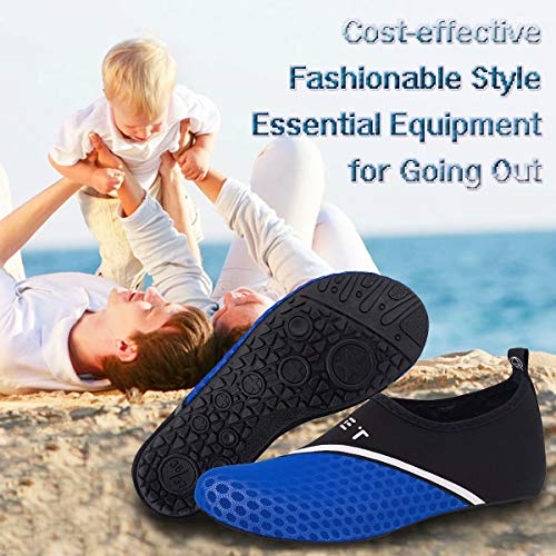 Image of YALOX Water Shoes Women's Men's Outdoor Beach Swimming Aqua Socks Quick-Dry Barefoot Shoes Surfing Yoga Pool Exercise