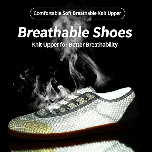 Zapatos de artes marciales cómodos con suela flexible para practicar kung fu 7