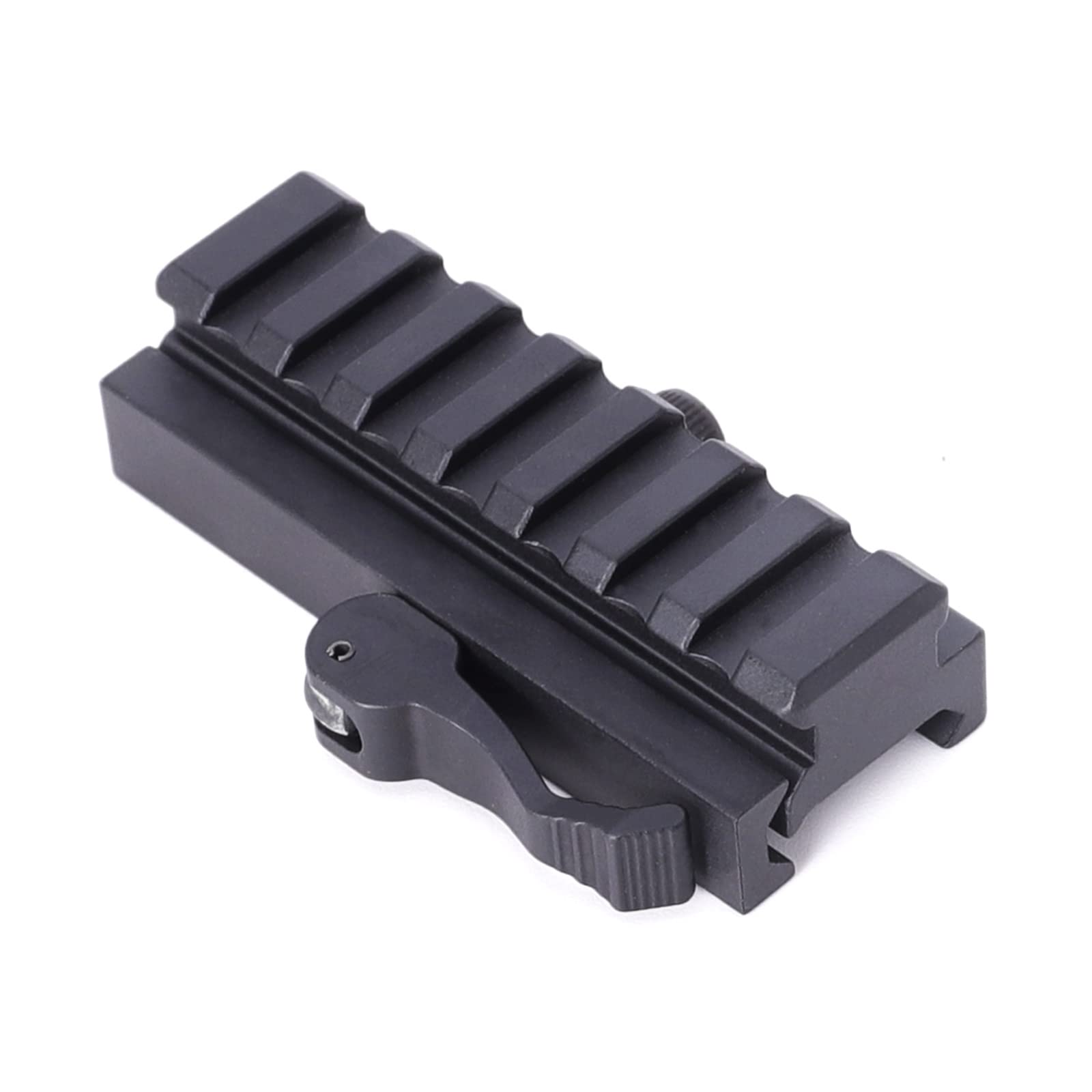 Smith's KIT 7-Slot Picatinny Riser Mount Adapter fit 20mm Rail with Quick Release Detachable Lever