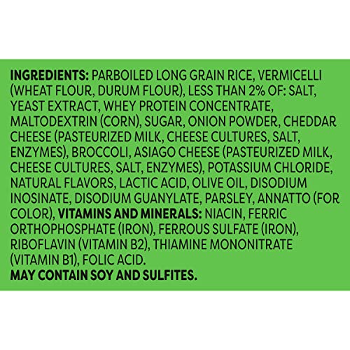 Image of Knorr Rice Sides Cheddar Broccoli, 5.7 Ounce (Pack of 6)