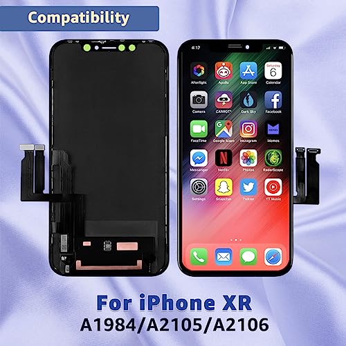 Yodoit GBAIPXRB-65231 For Iphone Xr Screen Replacement Kit Cof Full Hd Lcd Display 3D Touch Digitizer Frame thumb #1