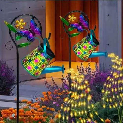 Arrosoir solaire LED pour jardin et déco de terrasse extérieure - 4