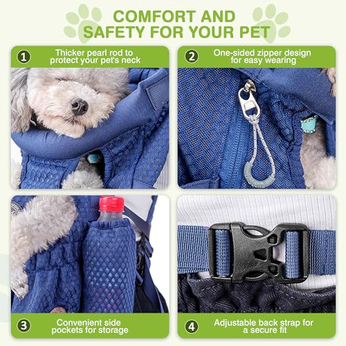 ALLSOPETS Dog Carrier Backpack for Small Medium Dogs, Lightweight - Image 4