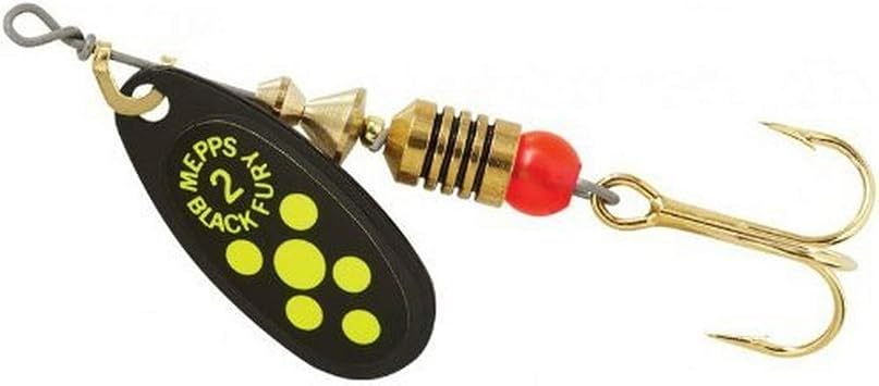 Mepps Mepps Bf Black Fury Plain