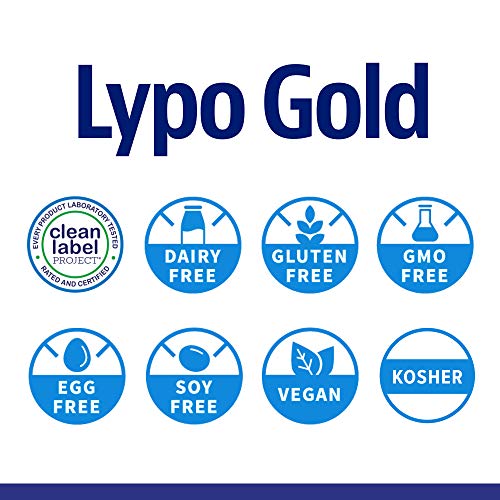Enzymedica Lypo Gold, Concentrated Amounts Of Lipase Enzyme, For Fatty Food Digestion, 60 Capsules (60 Servings) #TOP7