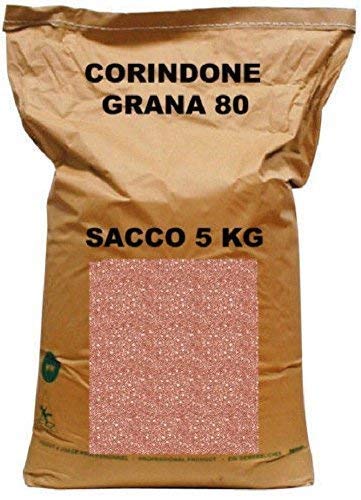 Corindone rosso/bruno all'ossido d'alluminio per