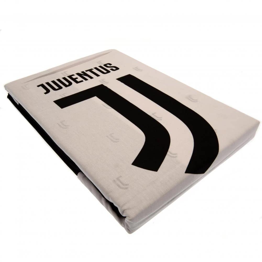 Juventus FC - Set copripiumino (letto singolo) (nero/bianco)