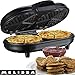 Produktbild Melissa 16250078 Doppel Herzchen Waffelautomat,Doppelwaffeleisen,Herz,Waffeleisen,1000 Watt