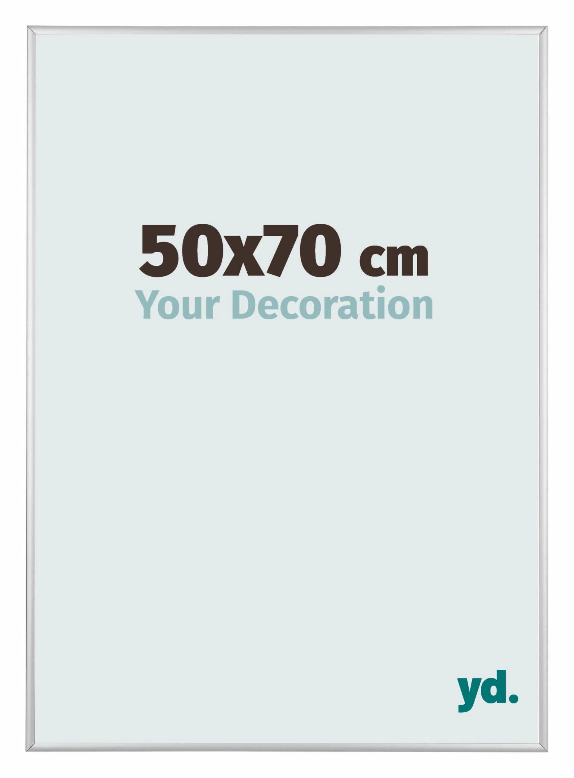 Your Decoration - Puzzle frame 48x67 - Silver Matte - Puzzle frame 500-1000 Pieces - Aluminium Photoframe - Kent