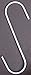 Galvanized Wire Extension S Hooks - 15