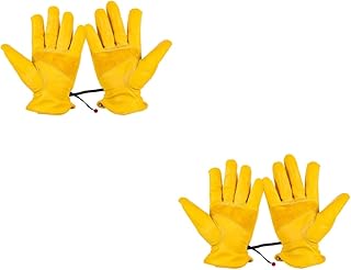 BESTOYARD 2 Pares De Luvas De Jardinagem Luvas De Plantio De Gramado Luvas De Trabalho De Jardim Luvas De Corte De Madeira Luvas De Trabalho Luvas De Proteção Luvas De Jardim Resistentes Ao