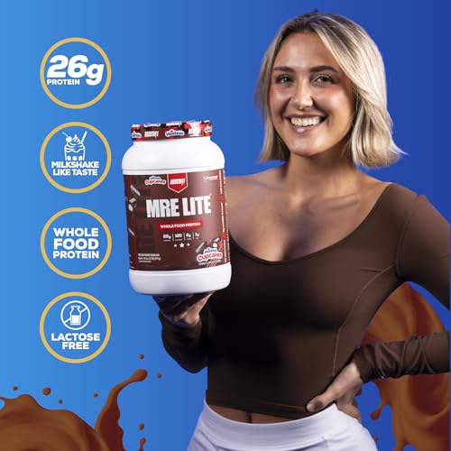 Image of REDCON1 MRE Lite Hostess Cupcakes Whole Food Protein Powder - Lactose & Whey Free Meal Replacement with Animal Protein Blends - Easy to Digest Supplement Made with MCT Oils (30 Servings)