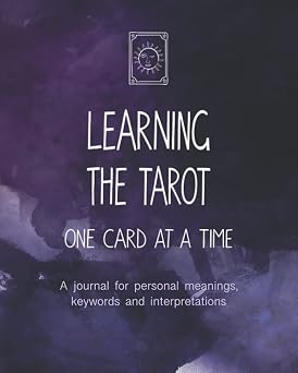 Learning the Tarot One Card at a Time A journal for personal meanings, keywords and interpretations ARTISTIC VIOLET cover