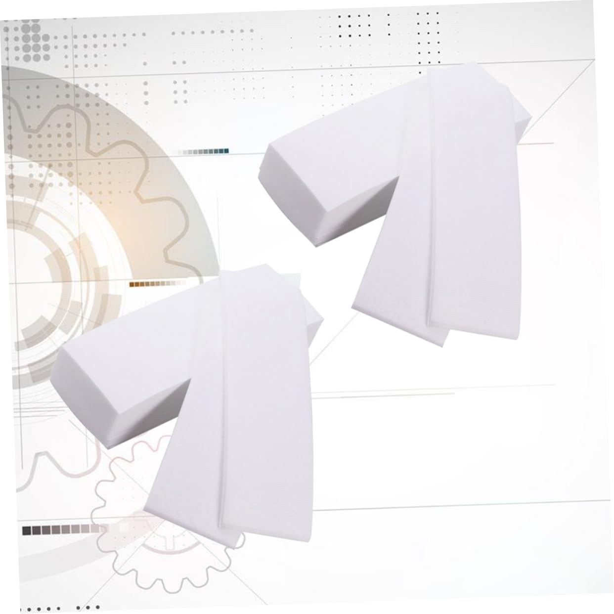 FRCOLOR 2sets Thickened Depilatory Paper Non-woven Hair Removal Paper for 2packs*2