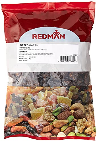 RedMan Dried Pitted Dates 1Kg