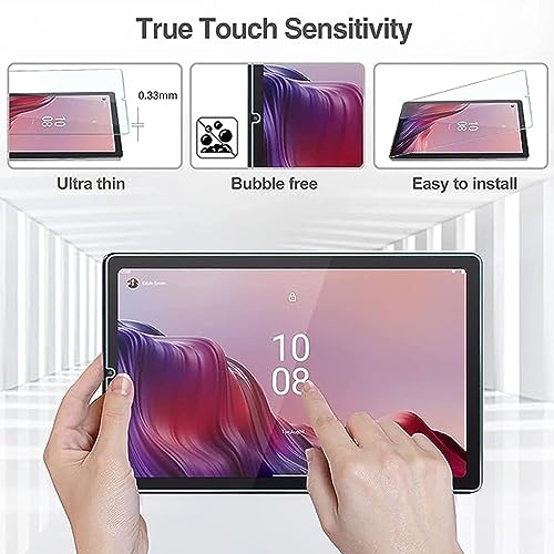 Image of Tempered Glass Screen Protector Compatible With Lenovo Tab M9 (9 inch) TB310FU(Transparent) (Pack Of 1)