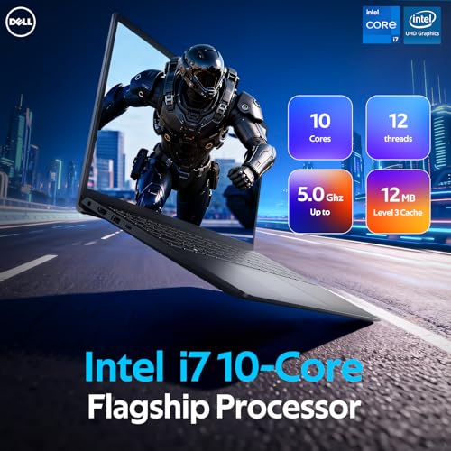 Image of Dell 15.6 inch Touchscreen Laptop DC15250, Intel 10-Core i7-1355U, 32 GB RAM, 1 TB SSD, FHD (1920 x 1080) Anti-Glare Display, Copilot AI, Wi-Fi 6, Win 11 Pro, HD Webcam, Bluetooth, for Business & Student