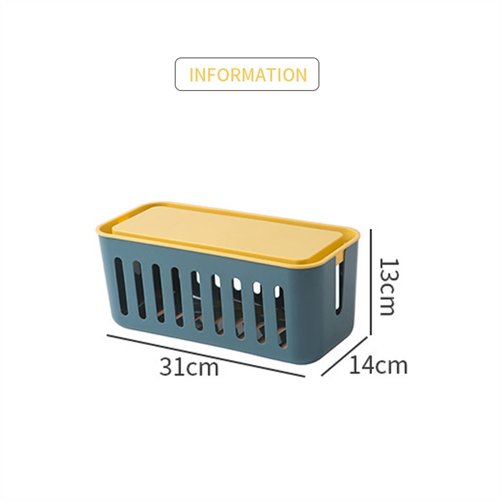 Kabelmanagementbox Kabelaufbewahrungsbox Hohlstromkabelbox Home Desktop Storage Rack Kabelaufbewahrungsbox Ladebuchse Management Kabelbox Kabelaufbewahrungsbox (Color : A)