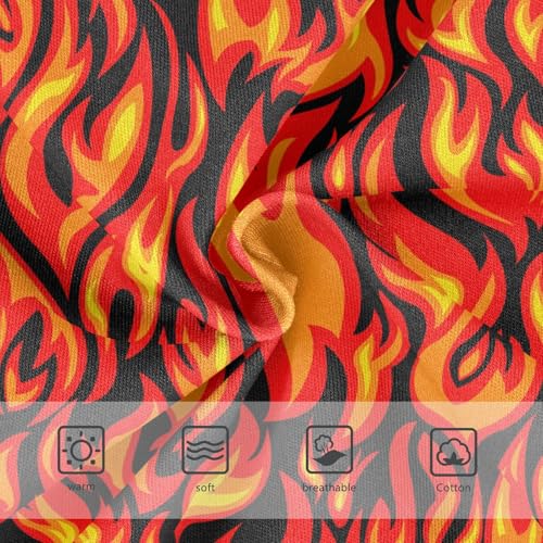 Little Girls' Soft Cotton Underwear Kids Breathable Comfort Flame Panties Briefs Toddler3